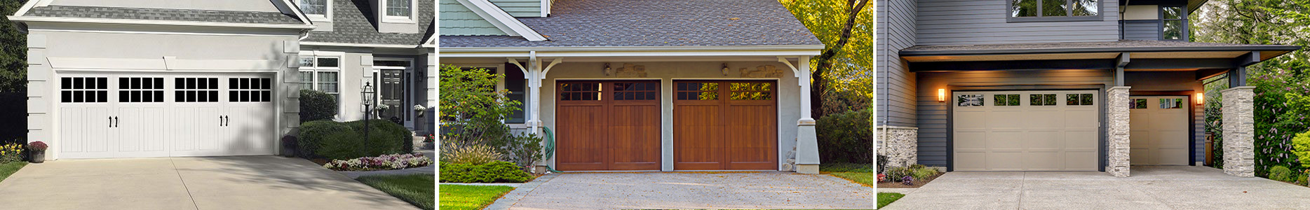 Garage door desktop header